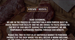 Desktop Screenshot of keevilandkeevil.co.uk